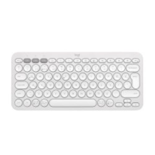 LOGITECH K380S PEBBLE KEYS 2 ÇOKLU CİHAZ ÖZELLİKLİ BLUETOOTH TÜRKÇE Q KLAVYE - BEYAZ 920-011860